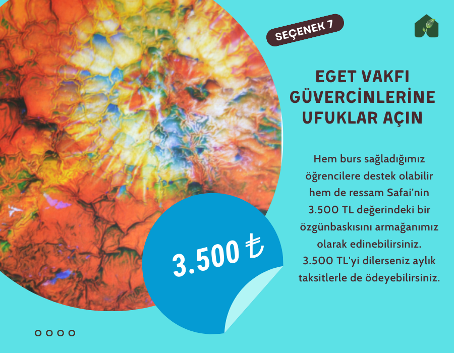 EGET vakfı güvercinlerine ufuklar açın