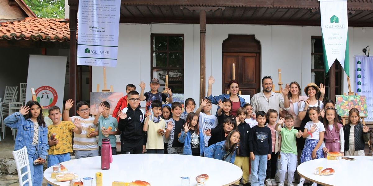 MENTEŞE'DE ÇOCUKLAR TOPRAKLA BULUŞTU