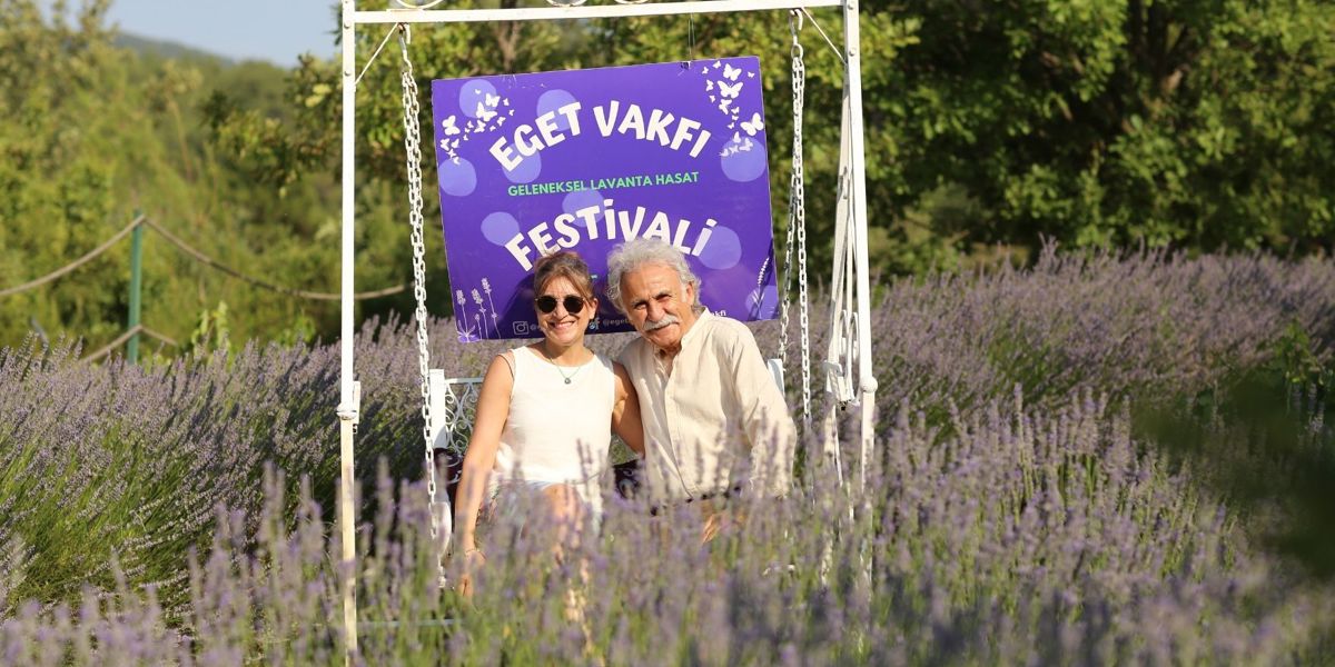 EGET LAVANTA HASAT FESTİVALİ 10'NCU YAŞINI KUTLADI