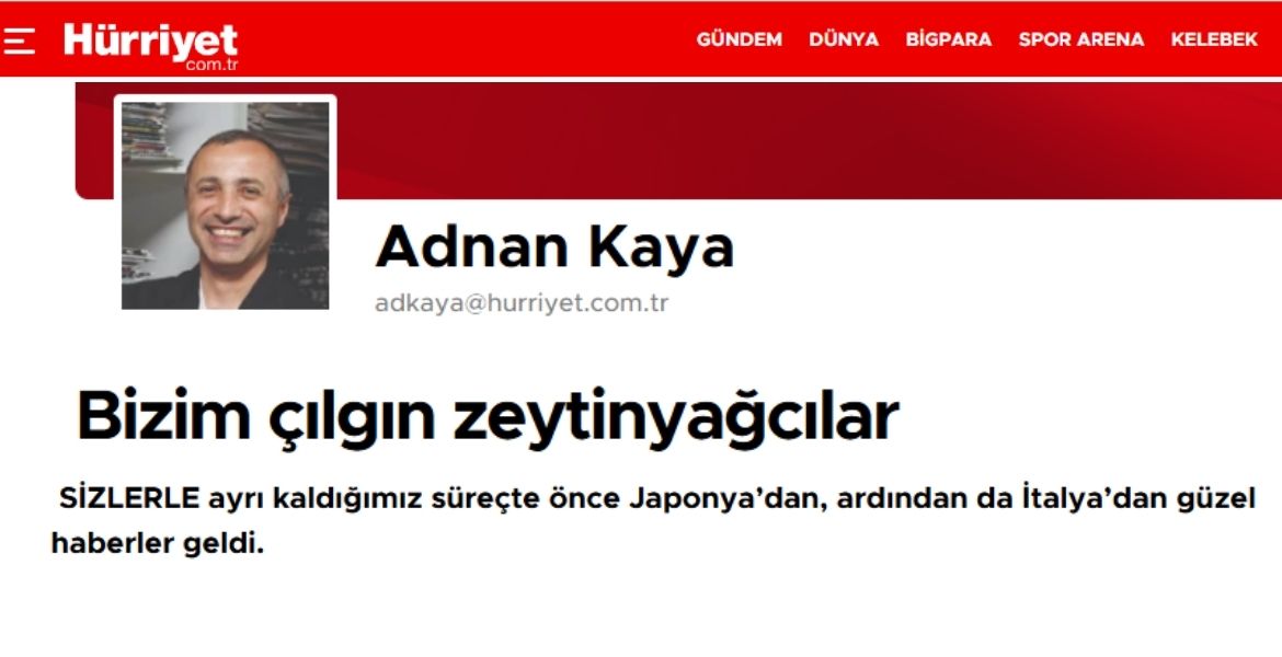 BİZİM ÇILGIN ZEYTİNYAĞCILAR